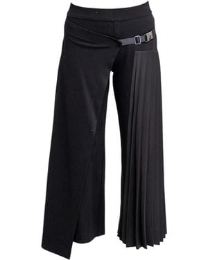 ARTISTA Echo Asymmetric Leg Culottes - Blue