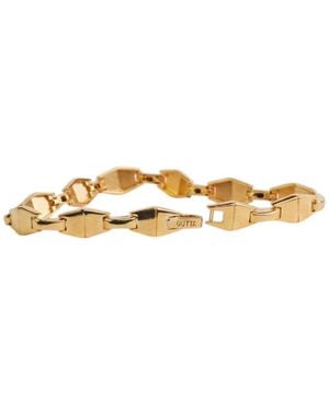 Gutta Design Bow Bracelet Plated - Metallic