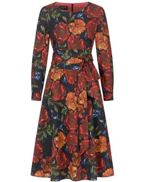 Marianna Déri Marigold Midi Dress - Red
