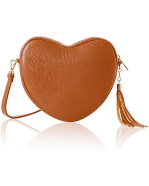 Betsy & Floss Venice Heart Bag - Brown