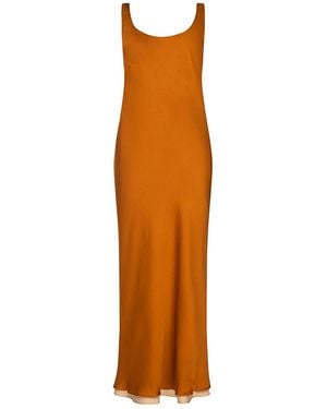 Roses Are Red Neutrals Charlotte Reversible Dress - Brown