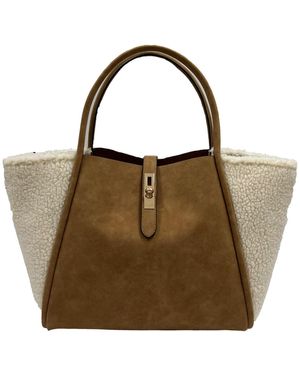 Jelavu Aspen Camel Tote Bag - Brown