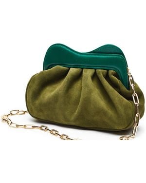 Danni Ro Lisbon Baby Clutch Suede - Green