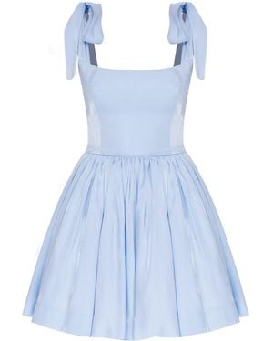 NAZLI CEREN Sibby Baby Mini Dress - Blue