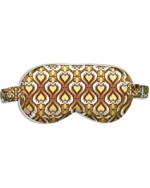 Henelle Surfrider Sunset Silk Sleep Mask - Metallic