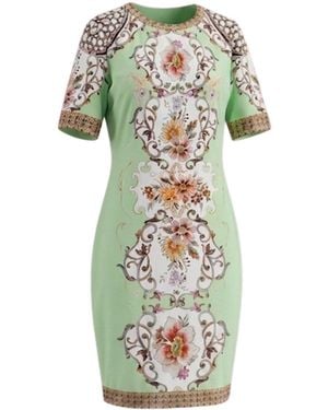 GLAM ON YOU Zsolnay Dress - Green