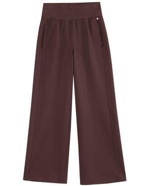 Supesu Cubby Sweatpants, Wide Leg - Purple