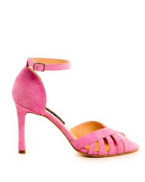 The 5Th Element Rendez-Vous Antique Suede Sandals - Pink