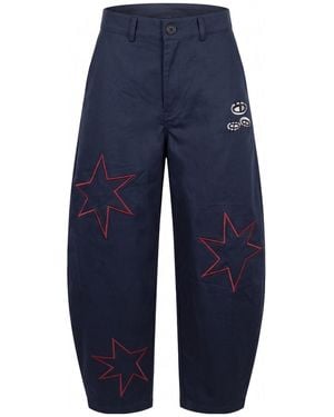 King Naked Outscape Balloon Trousers - Blue