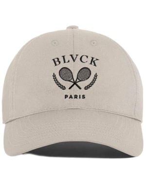 Blvck Paris Neutrals Blvck Tennis Cap Cream - White