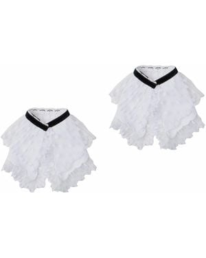 Azima Musayeva Genevieve Cuffs - White