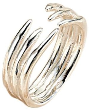 Posh Totty Designs Talon Open Ring - Metallic
