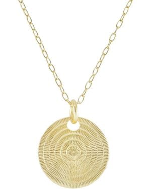 Marcia Moran Dulce Coin Necklace - Metallic