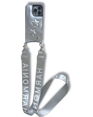 Harmonia Ny Stars Crossbody Iphone Fifteen Case Wallet - Blue