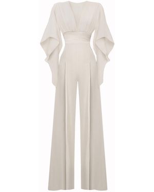 Sanctumum Calypso Jumpsuit - White