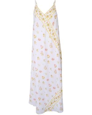 Em & Shi Chamomile Slip Dress - White