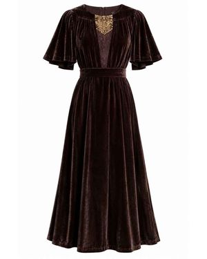 Raishma Adeline Chocolate Dress - Black