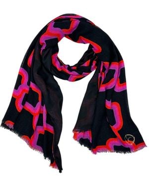 Julia Clancey Link Modal Reversible Scarf - Blue
