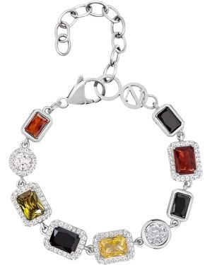 Nialaya Gem Bracelet - White