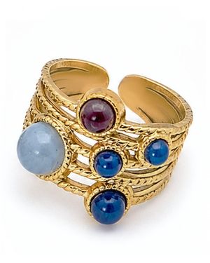 Gajú Megalochori Ring - Metallic
