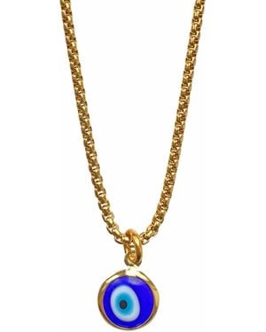Smilla Brav Evil Eye Necklace Istanbul - Blue
