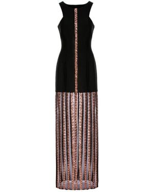 AGGI by HALEWSKI Charlotte Copper Evening Dress - Purple