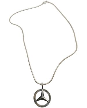 Tg-Jewellery by Tamara Gervasio Mercedes Pendant Snake Chain - Metallic