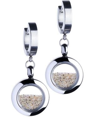 My Little Nature Neutrals Dangle Earrings - White