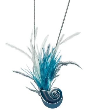 Babaloo Ocean Whisper Shell Necklace - Blue