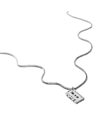 Hoops + Chains LDN Mix Tape Chain - Metallic