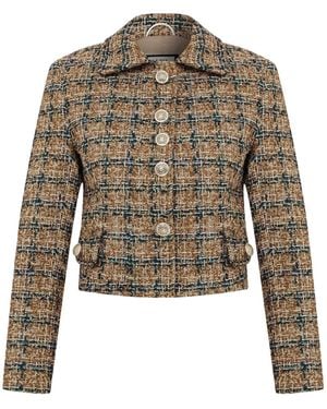 Ilvi Bauer-Quetzal Tweed Jacket - Green