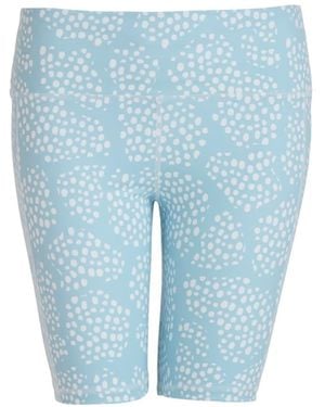 Perky Peach Dotty Cycling Shorts - Blue