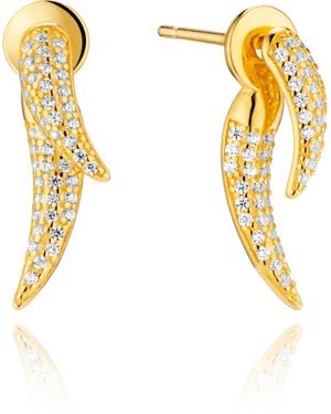 Aaria London Kali Earrings - Metallic