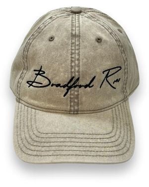 Bradford Row Neutrals Washed Dad Cap Sandstone - Natural