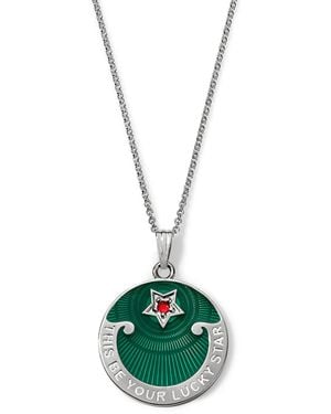 Déclarer Lucky Star Pendant - Green