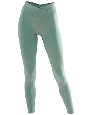 Revyve Active Seafoam V Sculpt Leggings - Green