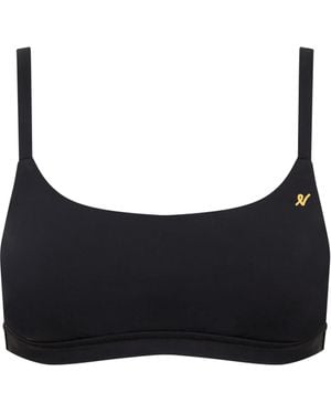Nudea The Scoop Neck Bralette - Black