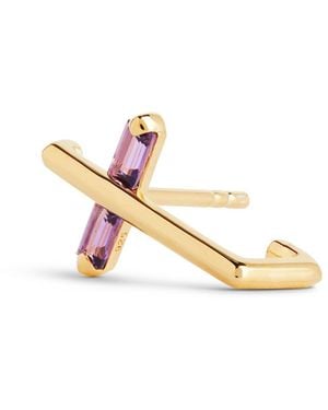 Kasun Angel Kiss Earring - Metallic