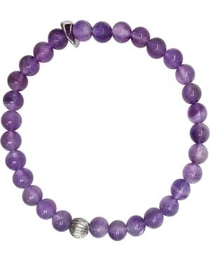 Farra Amethyst Flexible Bracelet - Purple