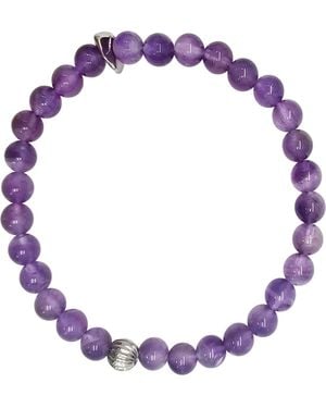 Farra Amethyst Flexible Bracelet - Purple