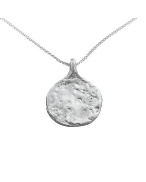Adele Jade La Luna Necklace - Metallic