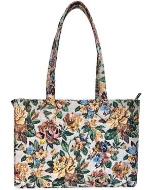 Simitri Fleur Tote - Blue