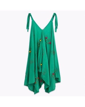 Zasta Studio Cotton Harlem Dress A - Green