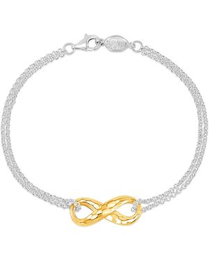 Dower & Hall Entwined Infinity Bracelet - Metallic