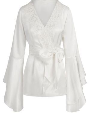 Scarlett Gasque Darling Robe - White