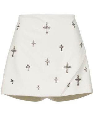 Vazaf Saint Skort - White