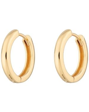 Scream Pretty Large Huggie Earrings - Metallic