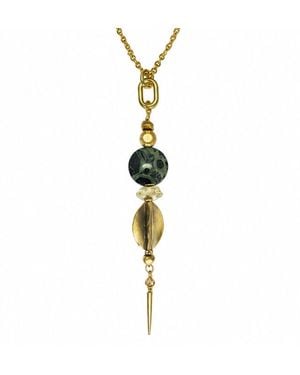 Rachel Nathan Long: Kambaba Jasper - Metallic