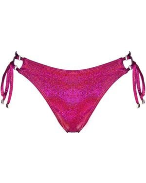 Enez Swim Eden Adjustable Scrunch Bikini Bottom - Pink