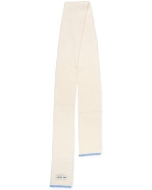 Arctic Fox & Co. The Alpaca Skinny Scarf - White